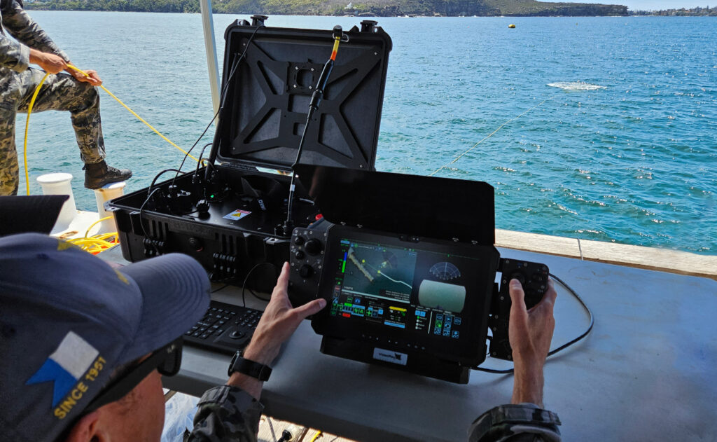 Image of Greensea IQ software and VideoRay ROV illustrate our partnership