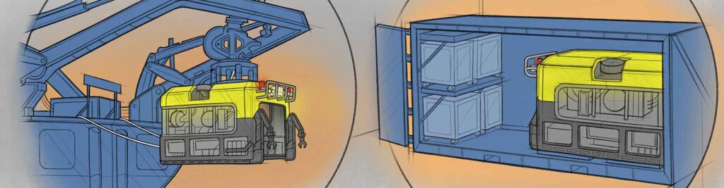 Conceptual design of mROV, a new science vehicle developed by Greensea IQ and WHOI